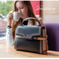 FOXER-mini bolsos de hombro cruzados para mujer, bolso de mensajero de cuero dividido de gran capacidad, de lujo - details 1