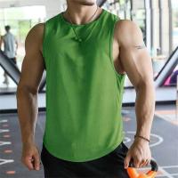 Camisetas sin mangas para hombre, camisa sin mangas, material de malla de poliéster, transpirable, de secado rápido, para entrenamiento, Fitness, baloncesto - details 1