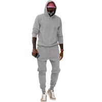 Sudadera con capucha para hombre Ropa deportiva europea y americana Casual Colores sólidos - details 12