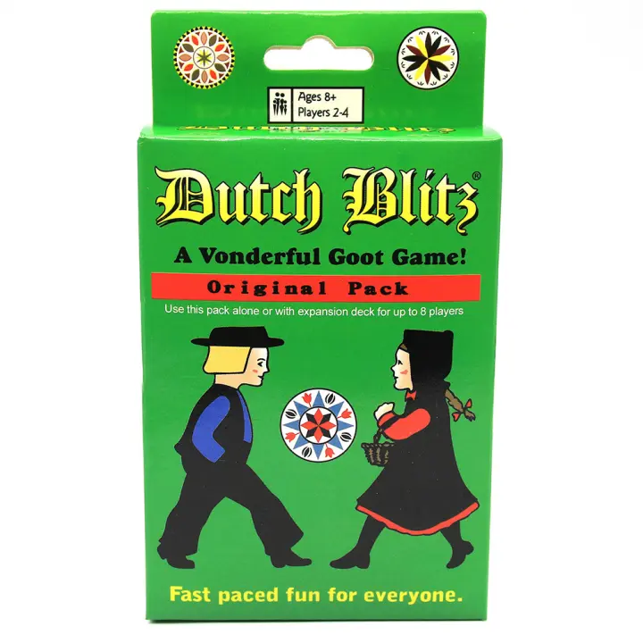 Dutch Blitz Foundation Plus, Expansión de Tarjetas de juego de reunión familiar - 1