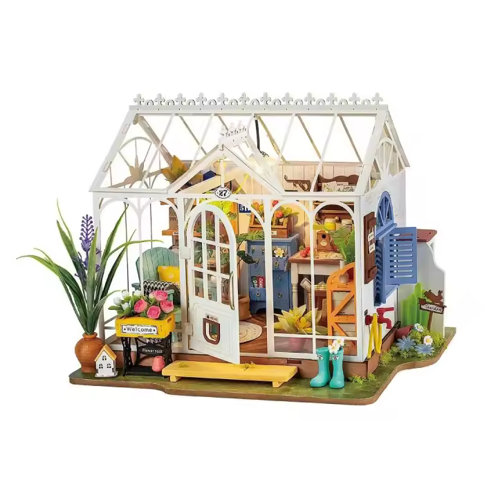 Kit de Casa de Miniaturas Robotime Rolife Jardín Soñador DIY para Niñas Adolescentes - 1