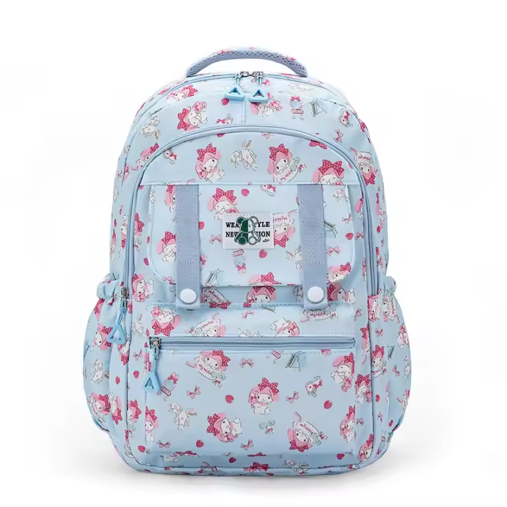 Mochila de gran capacidad para estudiantes de secundaria, bonita mochila de viaje ligera y fresca para mujeres - 1