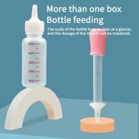 Kit de biberones de alimentación para mascotas con estuche de almacenamiento, alimentador de leche para cachorros, animales pequeños - details 14