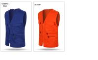 Chaleco de algodón cómodo de color sólido para invierno, sudadera holgada con cuello en V y cremallera, chaleco informal sin capucha para todas las estaciones - details 5