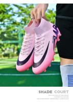 Botas de campo de fútbol para hombre, tacos de sociedad profesional, zapatos de fútbol originales para niños, zapatos de fútbol antideslizantes para entrenamiento de césped para niños - details 43