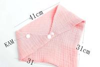 Un babero de gasa transpirable con tirantes ajustables para bebés y niños pequeños. - details 9