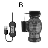 Juguetes para hombres masturbador masculino retraso duradero entrenador productos sexuales glande vibrador para hombre - details 7