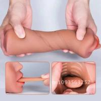 Leten 3 en 1 Copa Realista Masculina Masturbador de Vagina Ajustada para Hombres Herramienta Texturizada de Ano Boca Artificial Juguete Sexual para Masturbación. - details 5