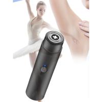Mini depiladora Facial portátil para hombres y mujeres, recortadora de depilación, recargable por USB, herramienta de afeitado de barba y peluquero - details 1