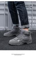 Botas tácticas militares de combate para hombre, zapatos de senderismo al aire libre, antideslizantes, ligeros, botines para el desierto, Invierno - details 13
