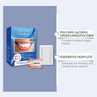 El conjunto de dentaduras cosméticas mejora la sonrisa de belleza y las dentaduras están hechas de un material cómodo. - details 6