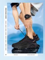 Zapatillas de correr de malla hueca transpirables de verano para hombre talla 48 zapatillas casuales suaves - details 4
