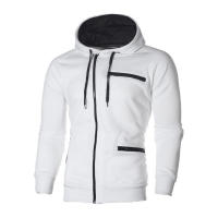 Suéter deportivo de jacquard para hombre, chaqueta informal con múltiples capuchas, color sólido, 2024 - details 1