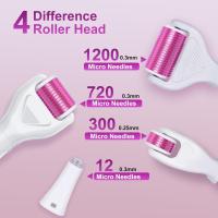 Derma Roller de Titanio Kit de Microneedling de 6 en 1 para Belleza Facial y Corporal - details 4