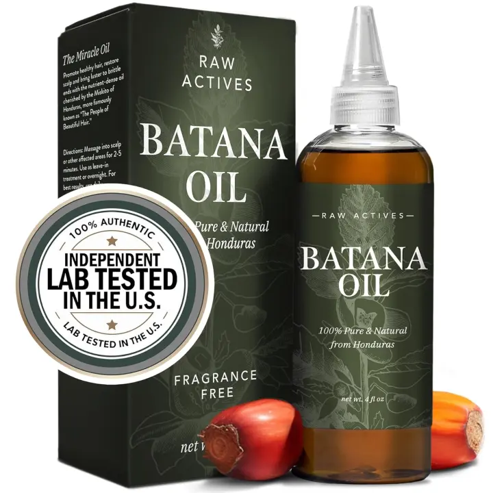 Raw Actives Dr Sebi - Aceite líquido prensado en frío de 4 oz para el crecimiento del cabello totalmente natural, para la piel 100% puro aceite sin enjuague en acondicionador - 1