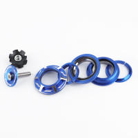 HASSNS-auriculares para bicicleta de montaña, caja de dirección de 44mm, 1 1/8, juego de cabezales integrados para ciclismo con tapa - details 10