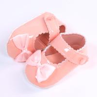 Zapatos planos transpirables con lazo elegante para bebé y niña pequeña, primer par de zapatos delanteros, moda Mary Jane - details 20
