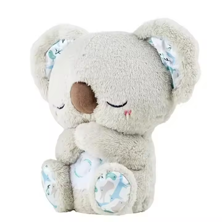 Animal de peluche que respira Koala rítmica con sonido ligero, cómodo alivio, calmante, sensorial, Juguete Musical para niños - 1