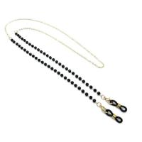 Cadena de Gafas de Plástico Blanco con Cuentas de Perlas y Encanto de Corazón - details 14