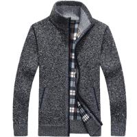 Suéteres de cuello alto para hombre, cárdigans informales, tops de otoño e invierno - details 3
