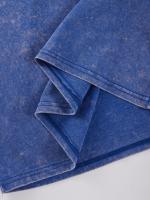 Camisetas lavadas con estampado abierto de sandía para mujer, Camiseta de algodón Y2K, Top holgado de Hip Hop, ropa suave y transpirable - details 54