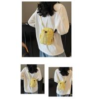 Bolso cruzado ligero para mujer, bolso para botella de agua de estilo coreano con cordón, bolso pequeño portátil ajustable para teléfono móvil, bolso de viaje - details 27