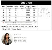 Camisa De Seda Para Mujer Elegante Y Cómoda De Satén Manga Larga Cuello En V Abierta Estilo Oficina Primavera Otoño - details 0