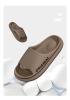 Feslishoet Zapatillas de Playa para Hombres y Mujeres Suela Gruesa, Antideslizante, Color Sólido, Estilo de Verano para Parejas - details 8