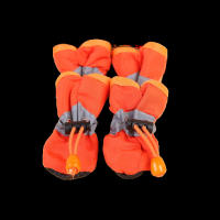 Zapatos impermeables antideslizantes, Botas de lluvia, calzado para gatos pequeños, perros, cachorros, patas de accesorios para mascotas, 4 unids/set - details 6