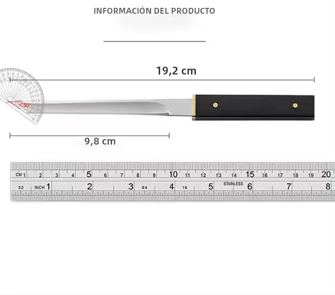 Cuchillo De Camping Al Aire Libre 1 pieza Cuchillo Mecánico Creativo EDC Cuchillo De Auto-Defensa Cazador Cuchillo De Acero Inoxidable - 1