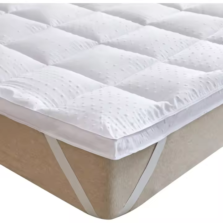 Bedecor - Cubrecolchón de Microfibra, Antideslizante, Apto también para Camas Boxspring y colchones de Agua - 1