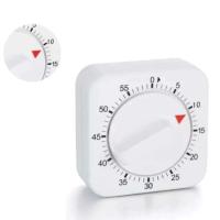 Temporizador nical cuadrado blanco con alarma de cuenta regresiva de 60 minutos para herramientas de horneado en casa de cocina - details 3
