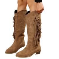 Botas martin de tacón bajo para mujer, zapatos de otoño e invierno - details 7