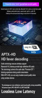 Receptor y transmisor Qualcomm Bluetooth 5,2, adaptador de Audio inalámbrico 2 en 1 aptX LL HD adaptable de 3,5 MM, AUX, Dongle para TV, PC, Kit de coche - details 1