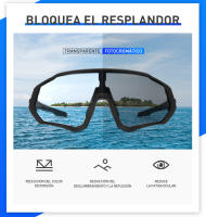 Kapvoe-gafas de sol fotocromáticas para ciclismo, lentes deportivas para bicicleta de montaña y carretera, unisex - details 4