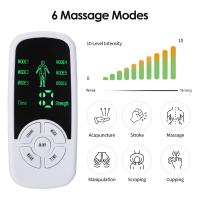 Máquina estimuladora Muscular Eléctrica Tens, fisioterapia meridiana, pulso Abdominal, próstata, masajeador corporal, terapia Digital, adelgazamiento - details 3