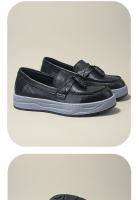 Zapatos de cuero de vaca puro de alta gama, cuero genuino, suela suave y transpirable de piel de vaca de primera capa. - details 6