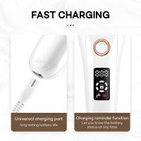 Recortadora de pelo recargable por USB, depiladora eléctrica indolora, depilación de barba, máquinas de afeitar para mujeres, cortadora de axilas, maquinilla de afeitar para Bikini - details 5