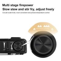 Estufa de Viento Fuerte y A Prueba de Fuego Portátil de 3100W Parrilla de Montaña y Camping al Aire Libre de Aleación de Aluminio - details 7