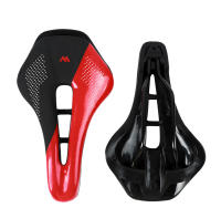 Asiento de Bicicleta Profesional WEST BIKING Ultraligero Hueco de Cuero Suave para Carreras de Bicicletas de Montaña y Carretera - details 13