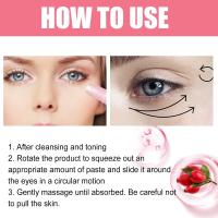 Crema para ojos de rosa mosqueta, bálsamo hidratante para levantar ojeras, bolsas para ojos, hinchazón, ácido hialurónico, crema para ojos antiarrugas - details 9