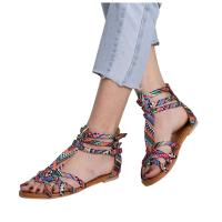 Sandalias Platas de Estilo Étnico para Mujer Sandalias de Plataforma Boho para el Verano 2023 - details 3