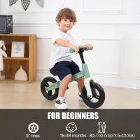 Bicicleta de Equilibrio para niños pequeños, Juguetes de Paseo para 18 Meses, Bicicleta de Entrenamiento Ligera sin Pedales con Rueda de 9 Pulgadas y Marco de Aluminio - details 1