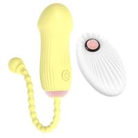 Pantalón de huevo vibrante del seta del control inalámbrico con el juguete sexual del vibrador eléctrico del hormigón remoto para las mujeres - details 11