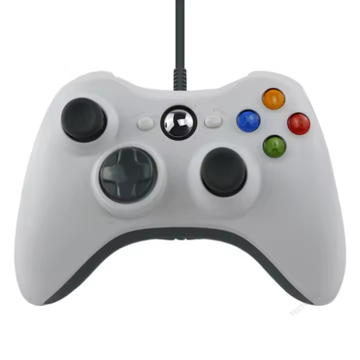 Mando con cable USB para consola Xbox360, Joypad para Win 7/8/10, Mando para Xbox 360, accesorios - 1