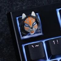 ECHOME Anime Keycap Set - Teclas personalizadas con arte original de Kitsune Perfil Cherry para teclados mecánicos Kits HOT KEYS HKP Accesorios Gaming Artesanales con diseño exclusivo. Compatibles con teclados estándar, ideales para jugadores y coleccioni - details 12