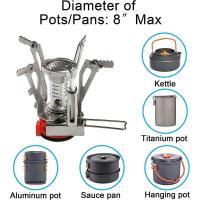 Estufa de Camping Portátil Gas con Enciendo Piezo Soporte Estable para Cooking al Aire Libre - details 3