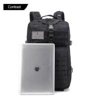 Mochila Táctica Impermeable de 50L Diseño Sólido de Nylon Ideal para Senderismo, Camping, Viajes Deportes y Exteriores - details 17
