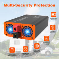 Convertidor inversor DATOUBoss 12v 220v 24V 50HZ 1000W convertidor de voltaje CC a CA fuente de alimentación enchufe europeo - details 2