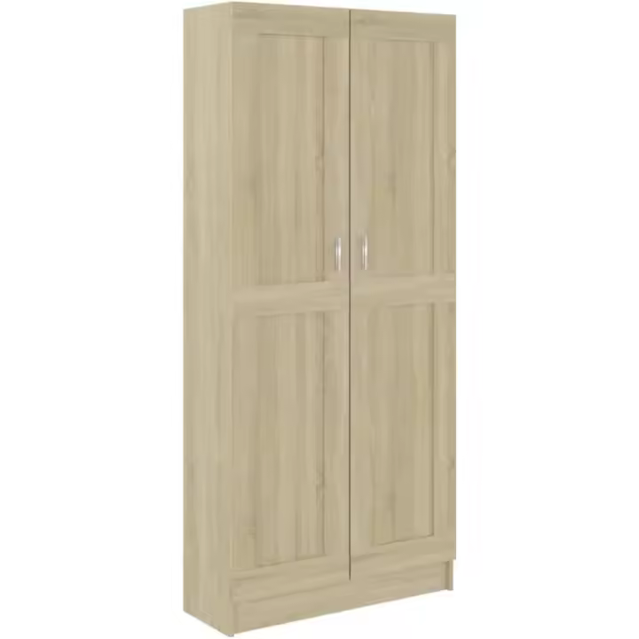 Estantería de Libros Armario Soporte de Almacenamiento de Madera Sonoma - 1